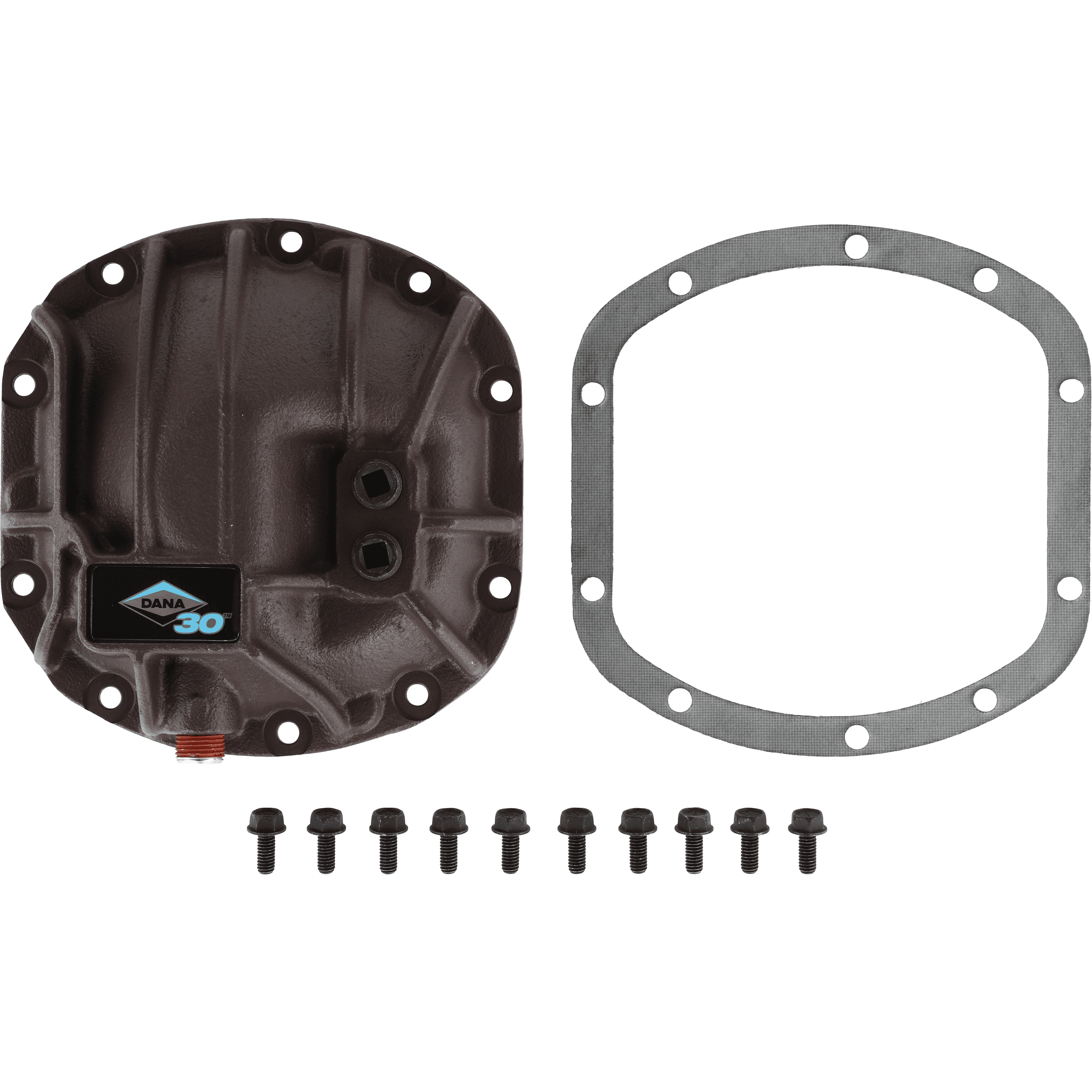Spicer 10332155 Dana 30™ Diff Cover, Primed-Paintable Nodular Iron - Fits Dana 30 Axle, Various - Front/Rear Axle Compatible