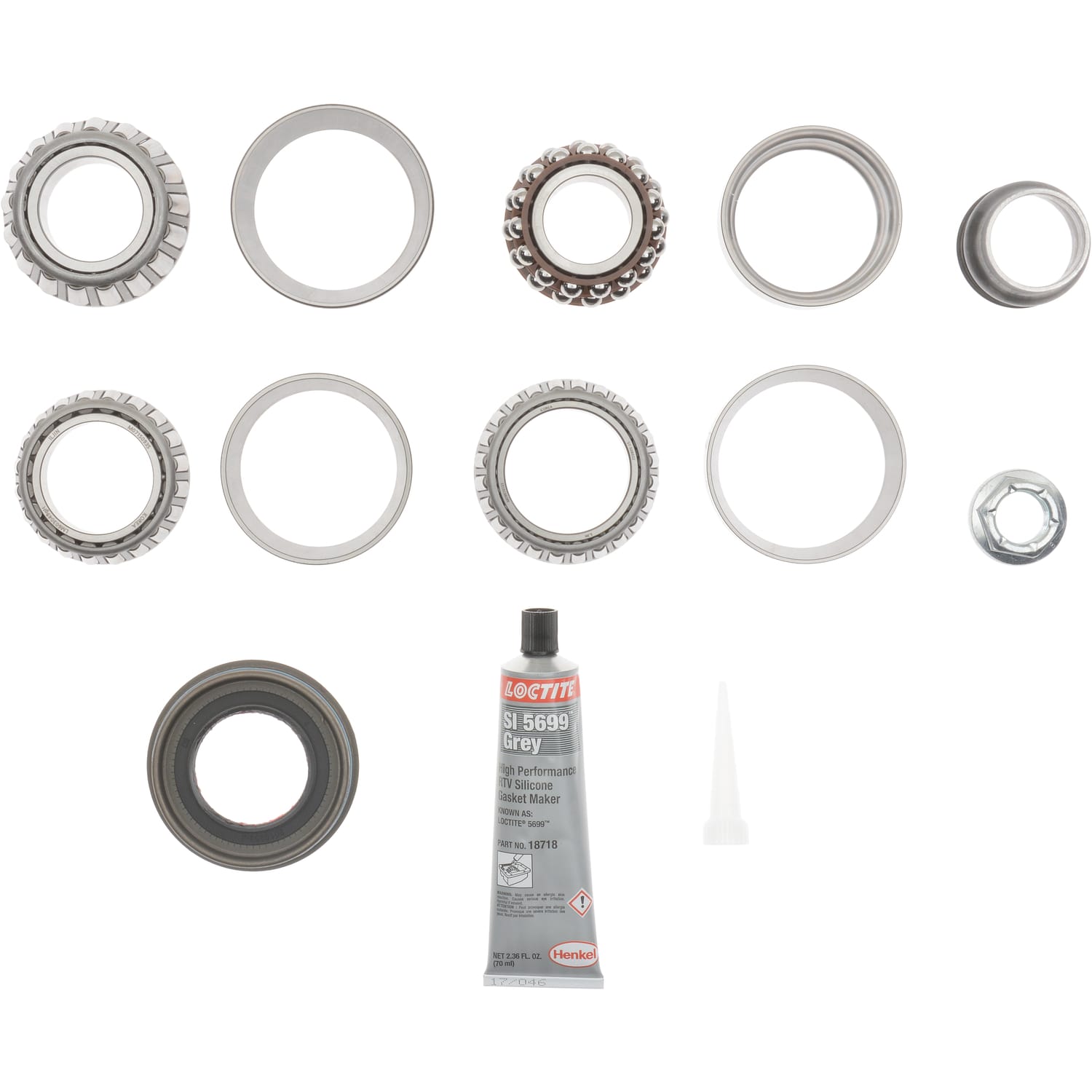 Spicer 10040451 Differential Rebuild Kit, Fits 2018+ Jeep Wrangler JL with Dana 35 AdvanTEK - Rear Axle (Standard)