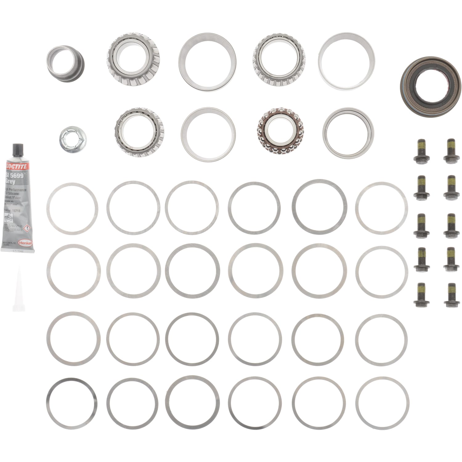 Spicer 10040452 Master Overhaul Kit, Fits 2018+ Jeep Wrangler JL with Dana 35 AdvanTEK - Rear Axle