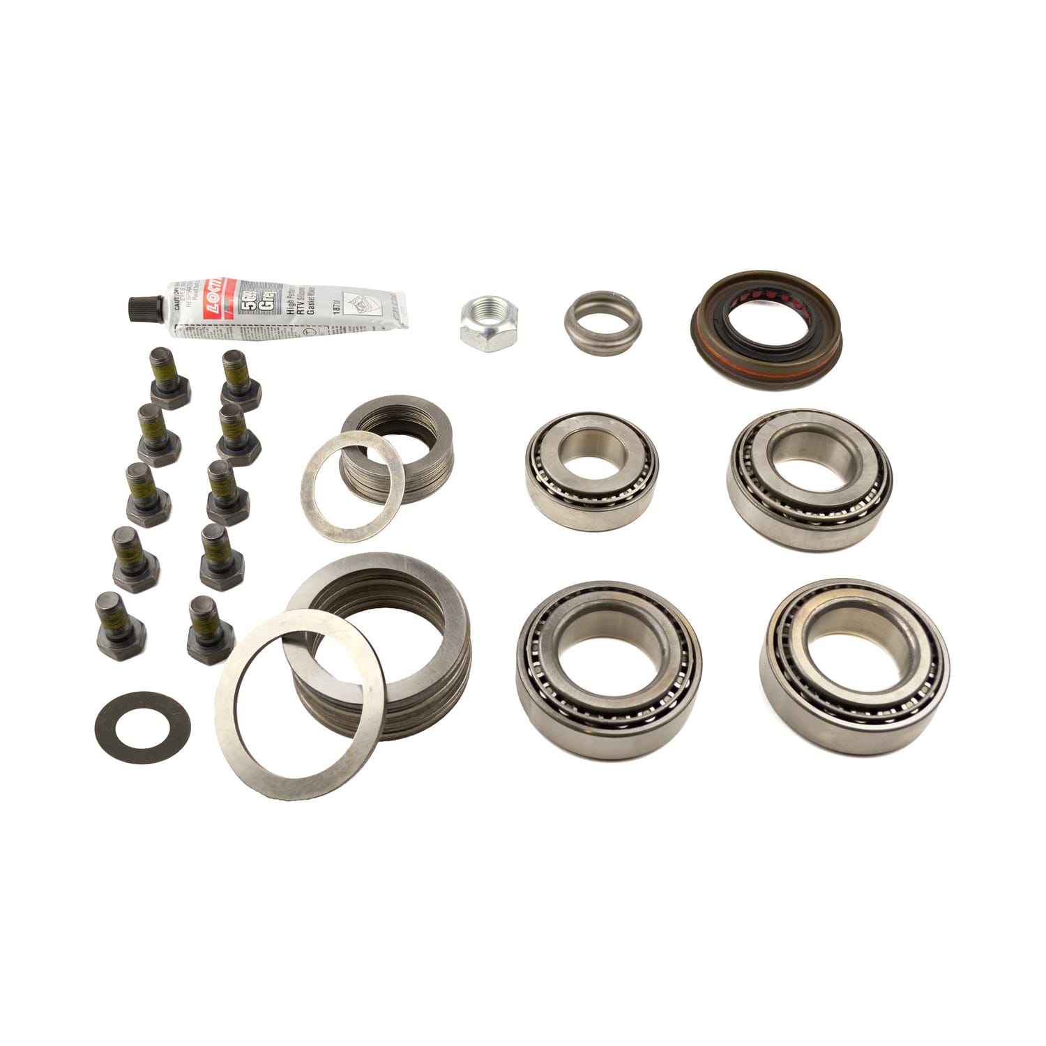 Spicer 2017109 Dana 44 Differential Bearing Overhaul Kit, Fits 2007-2018 Jeep Wrangler with Dana 44 Axle (226mm Ring Gear) - Rear Axle