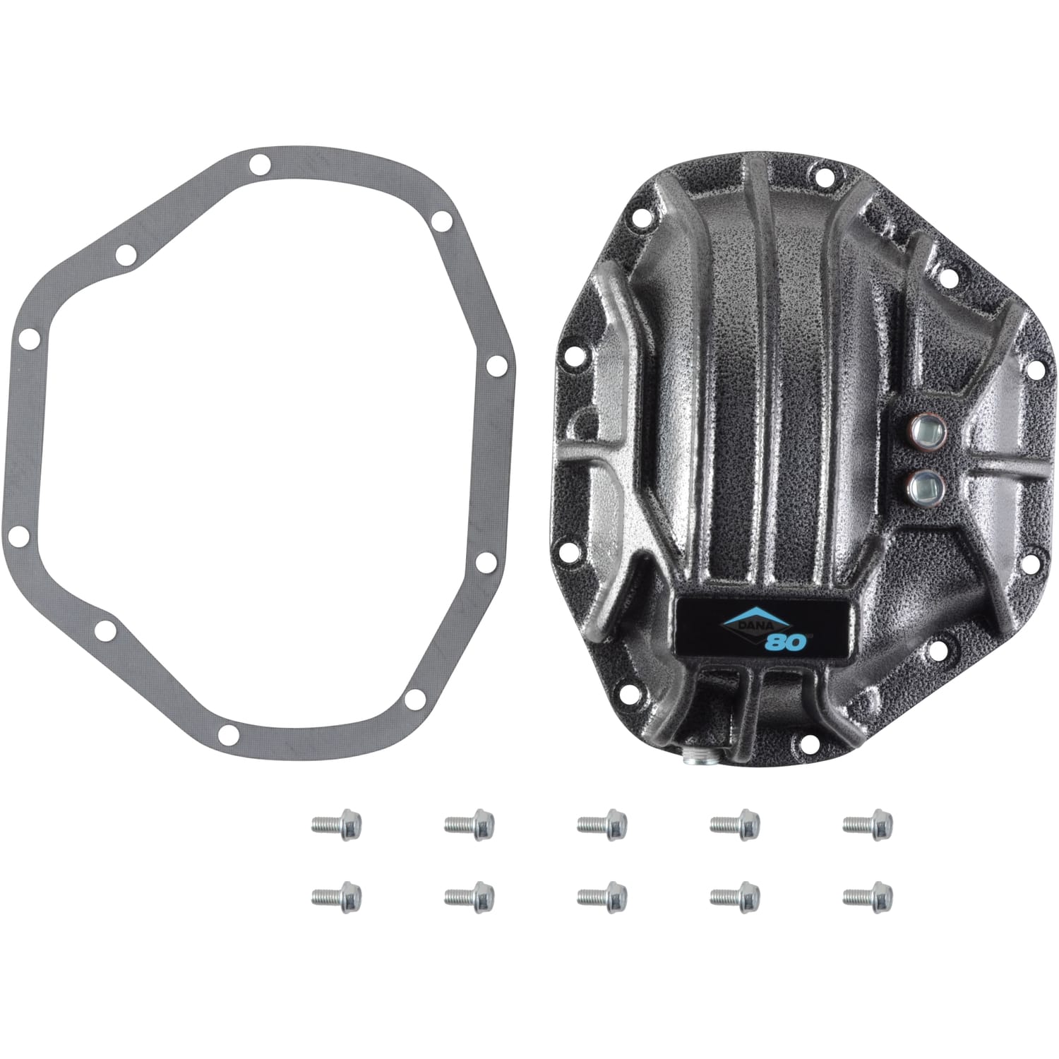 Spicer 10023537 Dana 80™ Diff Cover, Gray Nodular Iron - Fits Dana Model 80 Axle (M80), Various - Rear Axle