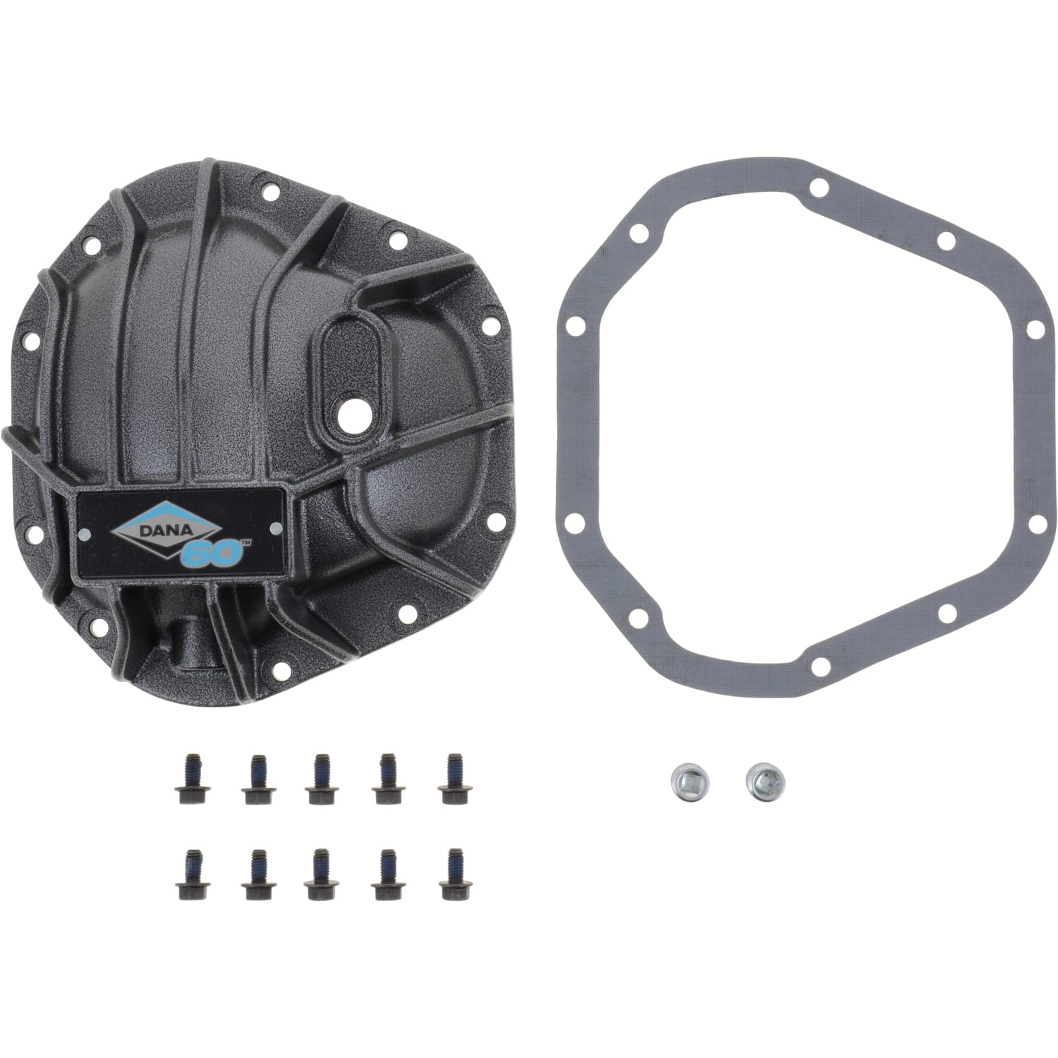 Spicer 10024090 Dana 60™ Diff Cover, Gray Nodular Iron - Fits Dana 60 Axle, Various - Front/Rear Axle