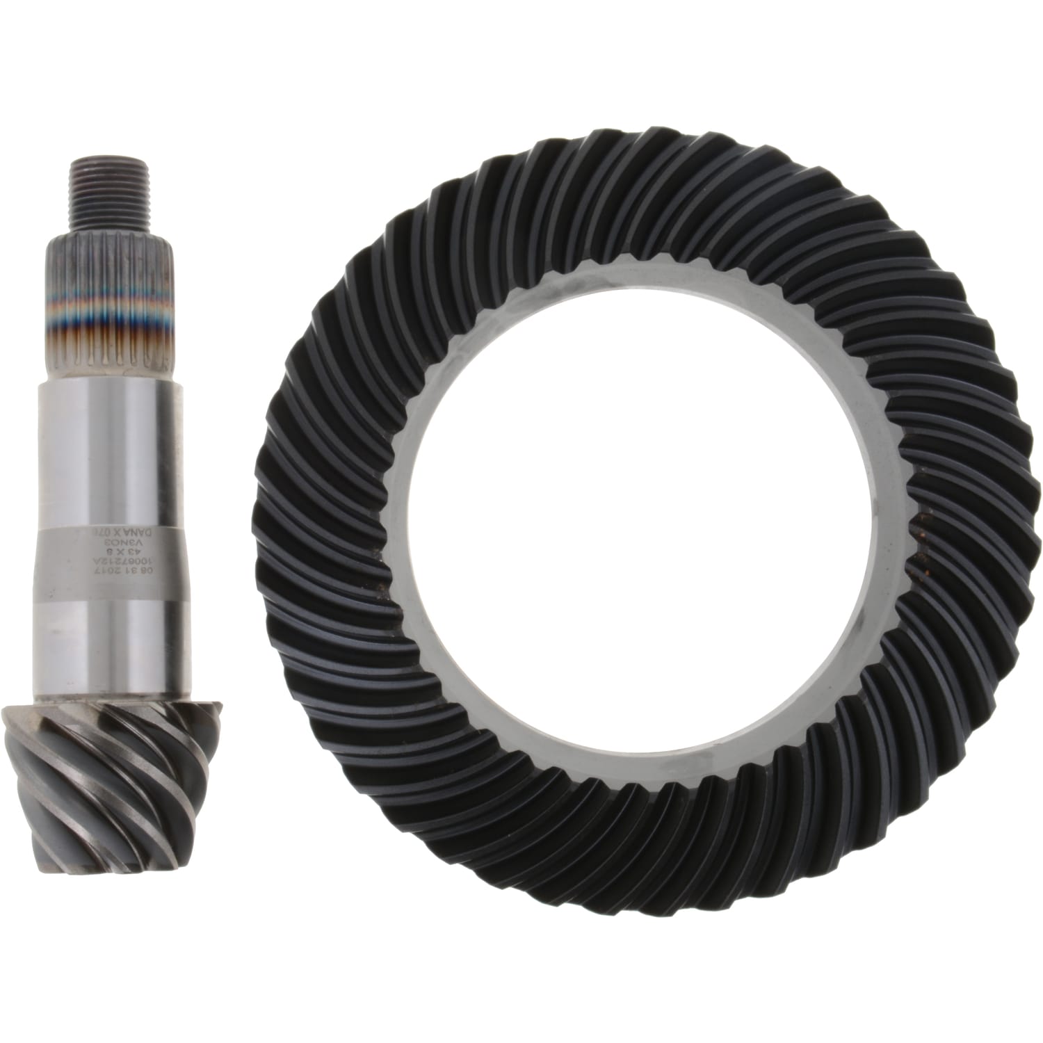 Spicer 10067204 Ring and Pinion, Dana 44 AdvanTEK, Fits 2018+ Jeep Wrangler JL, 2020+ Jeep Gladiator - 5.38 Gear Ratio - Rear Axle