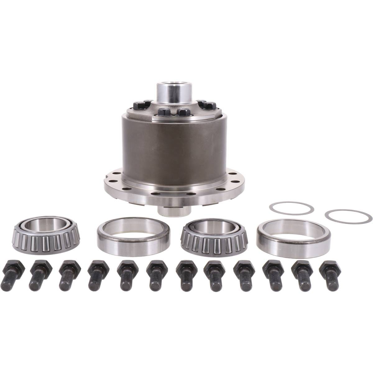Spicer 708097 Differential Carrier, Fits Dana 80 Axle with Loaded Limited Slip Case, Case Split 4.10 and Up, 37 Splines - Rear Axle