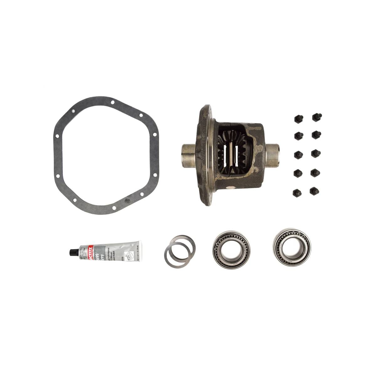 Spicer 707115X Differential Carrier, Fits Dana 44 Axle, Case Split 4.10 and Down, Trac Lok, 30 Splines - Front/Rear Axle