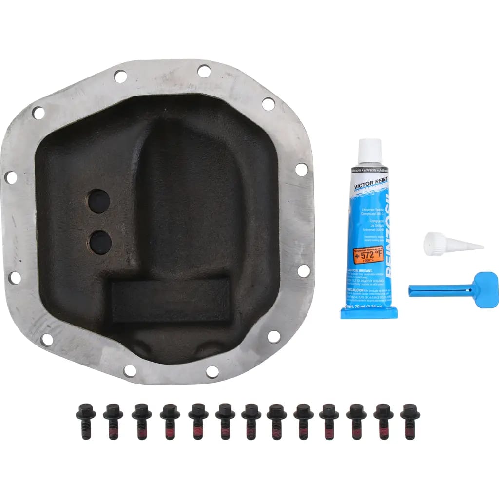 Spicer 10044349 Dana 35™ AdvanTEK® Diff Cover, Gray Nodular Iron - Fits 2018+ Jeep Wrangler JL, Dana 35 AdvanTEK Axle - Rear Axle thumbnail 2