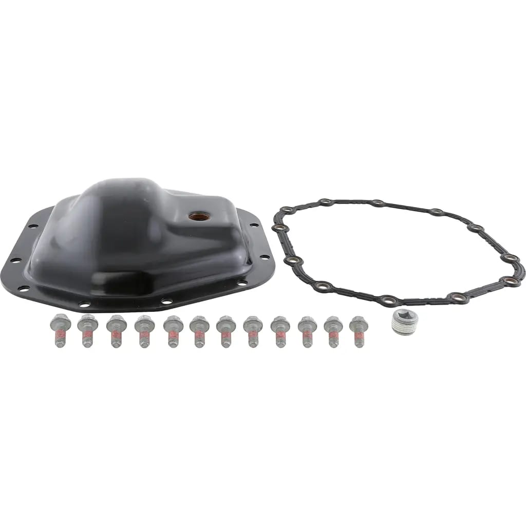 Spicer 10071956 Dana 44™ AdvanTEK® Diff Cover, Gray Stamped Steel  - Fits 2018+ Jeep Wrangler JL, 2020+ Jeep Gladiator JT - Dana 44 AdvanTEK Axle - Rear Axle thumbnail 3