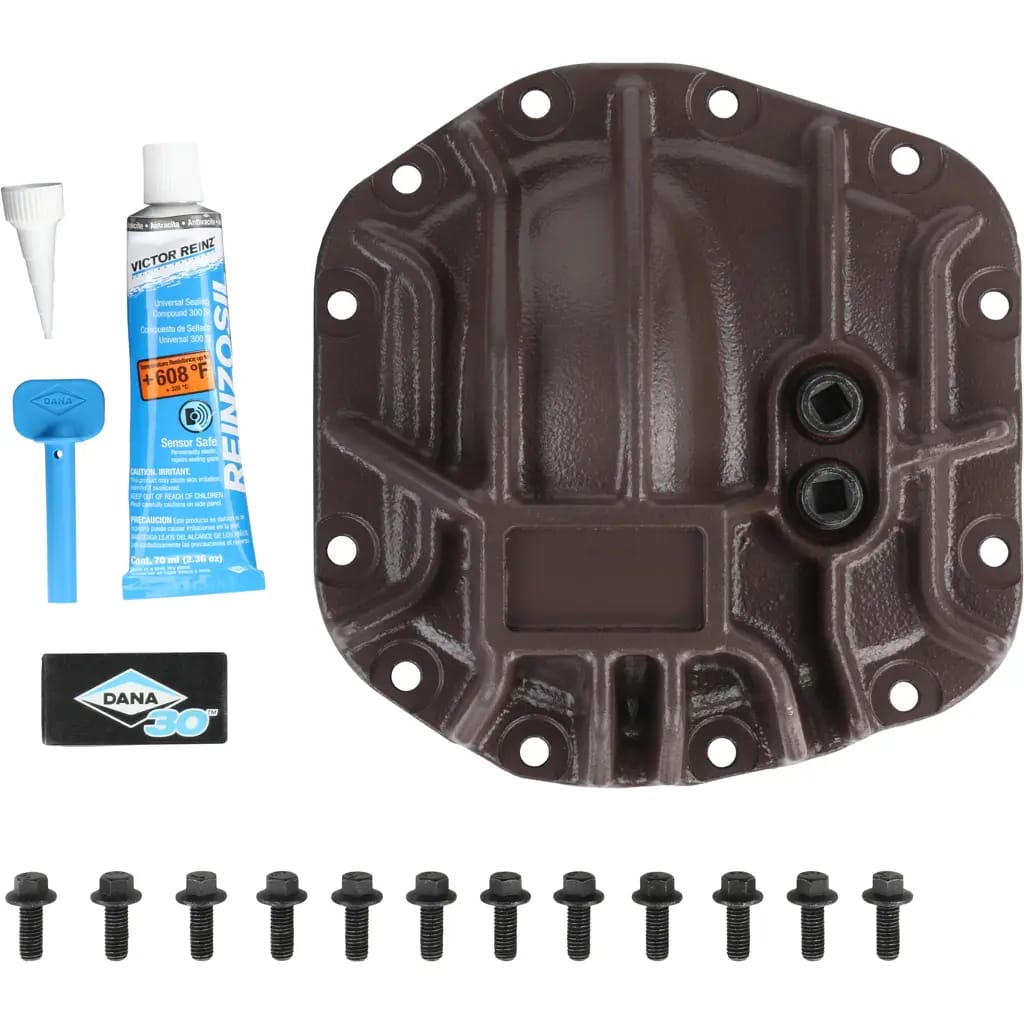 Spicer 10332150 Dana 30™ Diff Cover, Primed-Paintable Nodular Iron - Fits 2018+ Jeep Wrangler JL, Dana 30 Axle - Front Axle