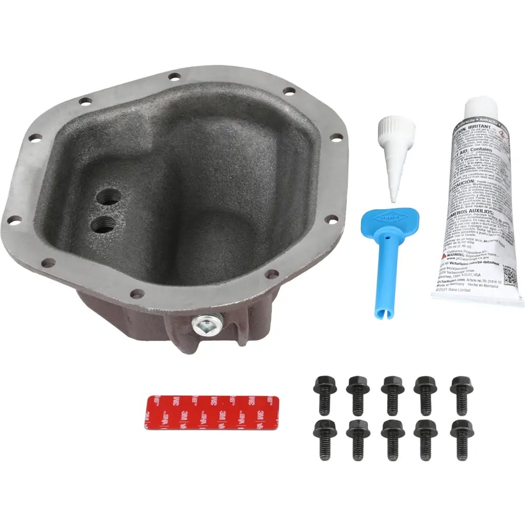 Spicer 10332157 Dana 44™ Diff Cover, Primed-Paintable Nodular Iron - Fits Dana 44 Axle, Various - Front/Rear Axle Compatible thumbnail 4