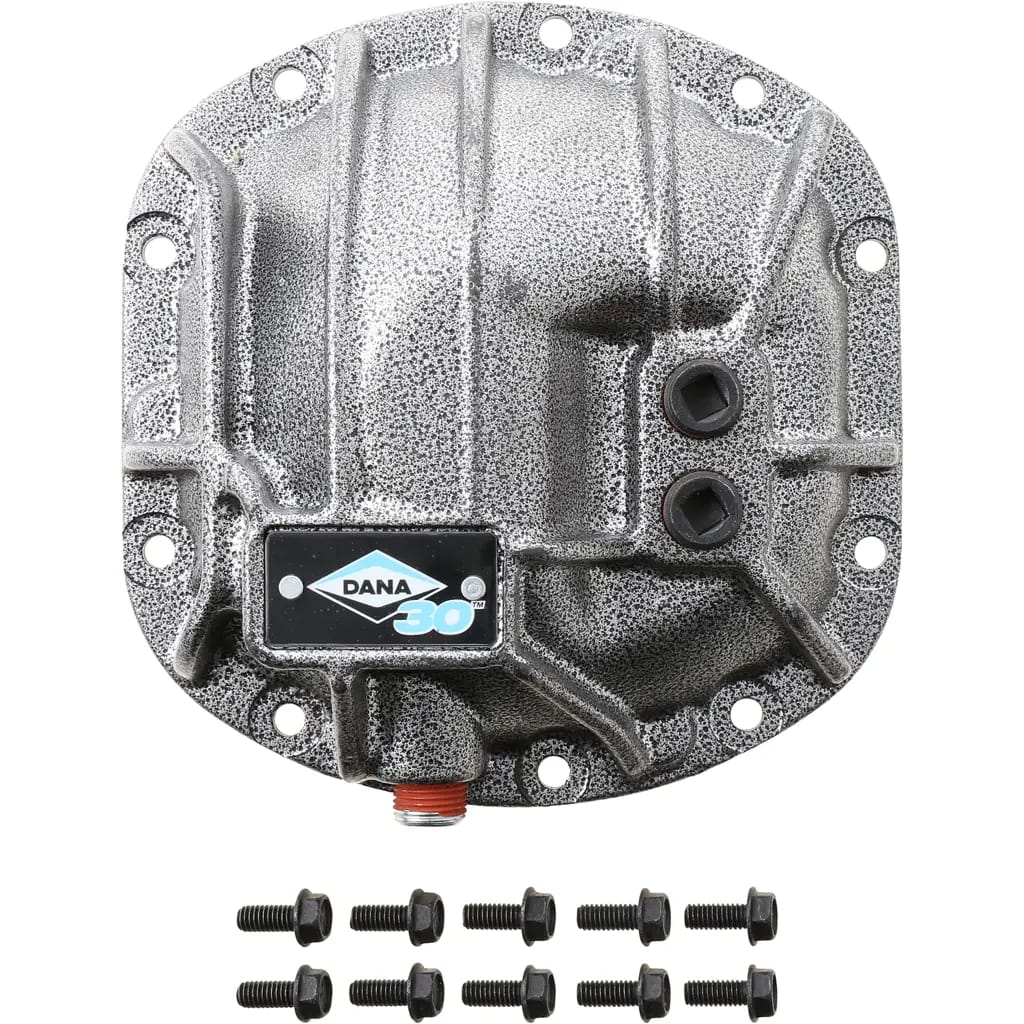 Spicer 10023534 Dana 30™ Diff Cover, Gray Nodular Iron - Fits Dana Model 30 Axle, Various - Front/Rear Axle Compatible