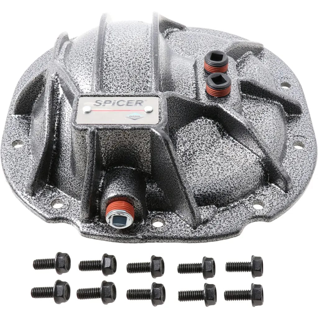 Spicer 10023538 Ford 8.8 Diff Cover, Gray Nodular Iron - Fits Ford 8.8 Axle, Various - Front/Rear Axle Compatible - NON-RETURNABLE thumbnail 2