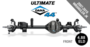 UD44 - Ultimate Dana 44™ Crate Axle, Fits 2007-2018 Jeep Wrangler JK  -  Front Axle - 4.88  Gear Ratio, Electronic Locking Differential - 10010521