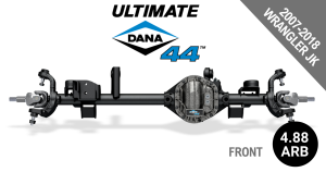 UD44 - Ultimate Dana 44™ Crate Axle, Fits 2007-2018 Jeep Wrangler JK  -  Front Axle - 4.88  Gear Ratio, ARB Air Locking Differential - 10048823