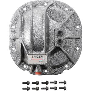 Spicer - Spicer 10023538 Ford 8.8 Diff Cover, Gray Nodular Iron - Fits Ford 8.8 Axle, Various - Front/Rear Axle Compatible
