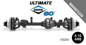 Crate Axle - Ultimate Dana 60™ Crate Axle, Fits 2018+ Wrangler JL, 2020+ Gladiator JT  -  Front Axle - 4.88  Gear Ratio, ARB Air Locking Differential - 10088914