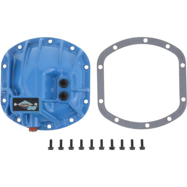 Spicer - Spicer 10048737 Dana 30™ Diff Cover, Blue Nodular Iron - Fits Dana Model 30 Axle, Various - Front/Rear Axle Compatible