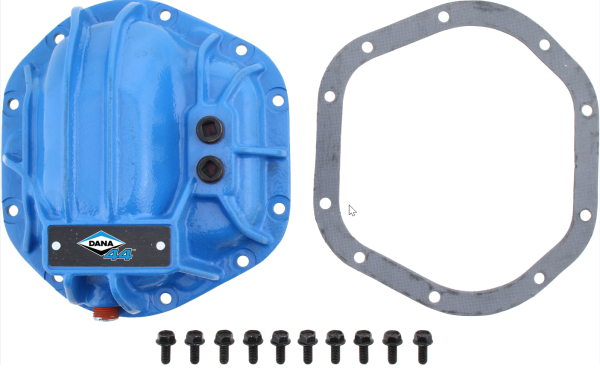 Spicer - Spicer 10048739 Dana 44™ Diff Cover, Blue Nodular Iron - Fits Dana 44 Axle, Various - Front/Rear Axle Compatible