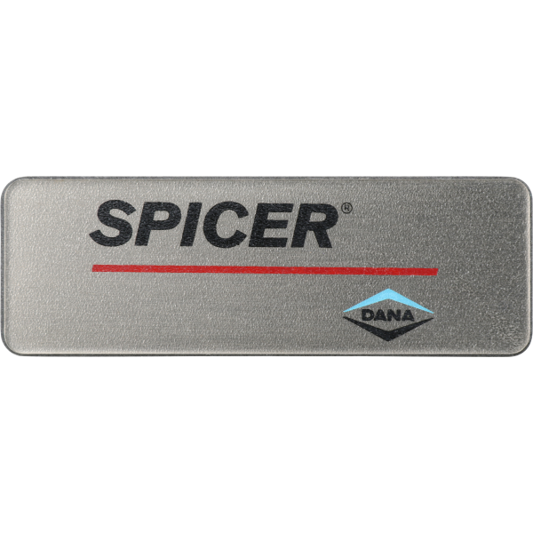 Spicer - Dana Spicer 9.75" Diff Cover Tag (Replacement Part) - 10023533