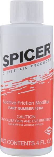 Spicer 43161 Differential Oil Additive - (Friction Modifier)  4 oz Packet