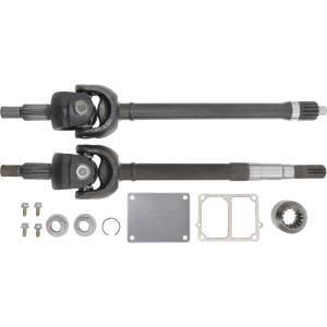 Jeep JK, JL & JT Upgrades  - Axle Shafts - Spicer - Spicer 10044417 Dana 30 Chromoly Axle Shaft and Joint Assembly Kit, Fits 2018+ Jeep Wrangler JL with Dana 30, FAD Removal - Front 