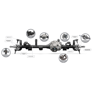 UD44 - Ultimate Dana 44™ AdvanTEK® Crate Axle, Fits 2018+ Wrangler JL, 2020+ Gladiator JT -  Front Axle - 4.88 Gear Ratio, Electronic Locking Differential - 10047717 - Image 4