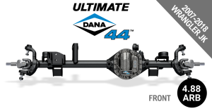 Ultimate Dana 44™ Crate Axle, Fits 2007-2018 Jeep Wrangler JK  -  Front Axle - 4.88  Gear Ratio, ARB Air Locking Differential - 10048823