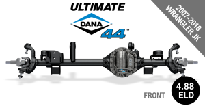 Ultimate Dana 44™ Crate Axle, Fits 2007-2018 Jeep Wrangler JK  -  Front Axle - 4.88  Gear Ratio, Electronic Locking Differential - 10010521