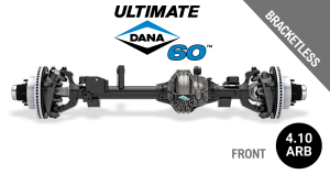 Ultimate Dana 60™ Crate Axle, Fits 2018+ Wrangler JL, 2020+ Gladiator JT  -  Front Axle - 4.88  Gear Ratio, ARB Air Locking Differential - 10088914
